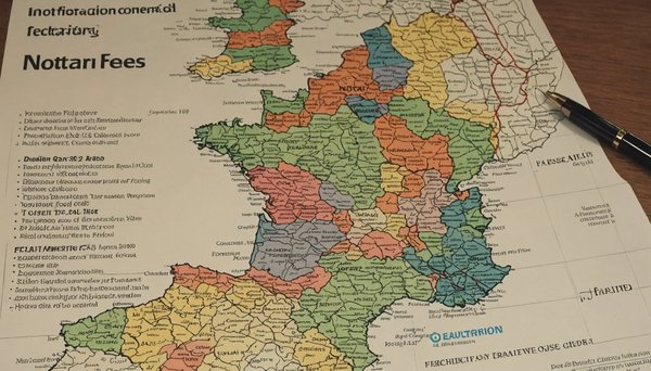 Comparaison de frais de notaire à travers les régions françaises